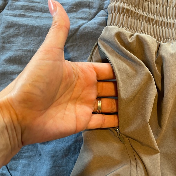 All In Motion Tan Running Short - Picture 13 of 13